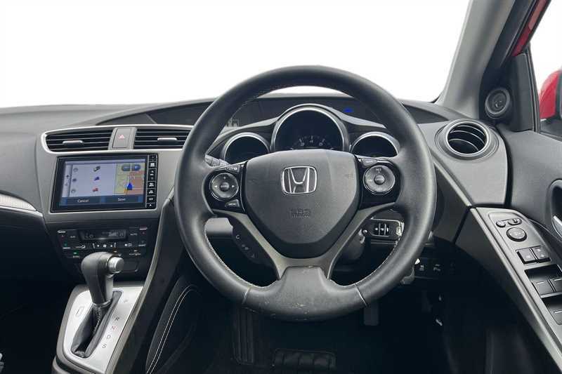 Honda Civic 1.8 I-vtec Se Plus Nav Red #4