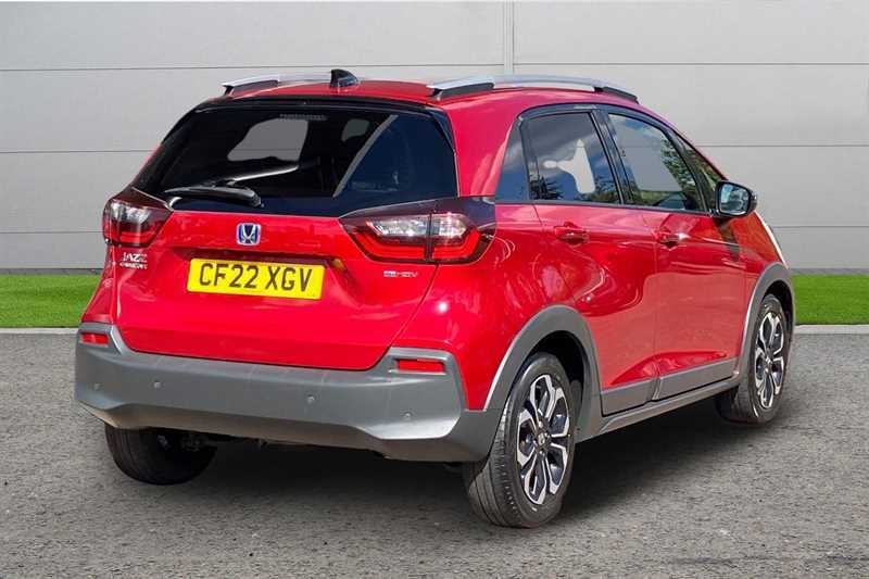 Honda Jazz 1.5 I-mmd Hybrid Crosstar Ex Ecvt CF22XGV Red #3