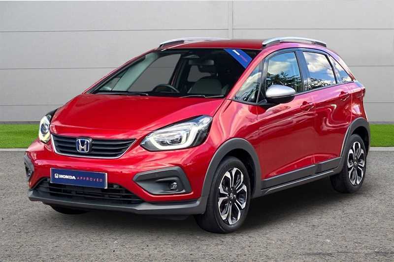 Honda Jazz 1.5 I-mmd Hybrid Crosstar Ex Ecvt CF22XGV Red