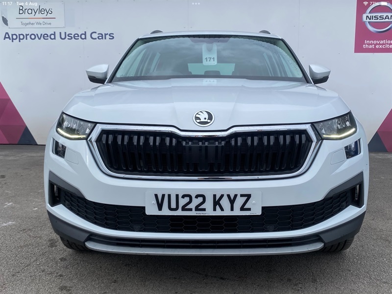 Skoda Kodiaq 2.0 Tdi Se Dsg 7 Seat VU22KYZ White #2