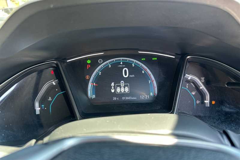Honda Civic 1.0 Vtec Turbo 126 Sr Cvt Blue #2