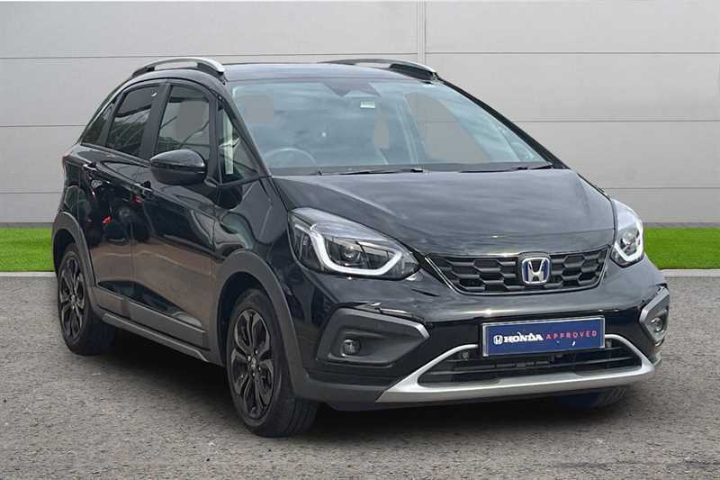 Honda Jazz 1.5 I-mmd Hybrid Crosstar Advance Ecvt Black