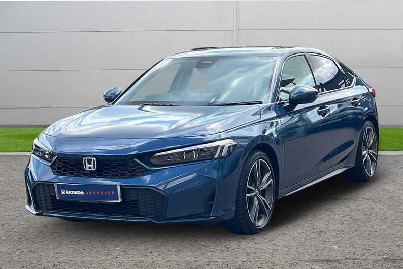 Honda Civic 2.0 H I-mmd Advance Hatchback Hybrid Ec Blue #10