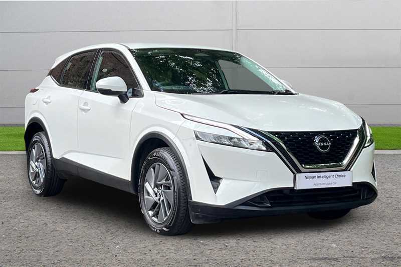 Nissan Qashqai 1.3 Dig-t Mh 158 Acenta Premium Xtronic White