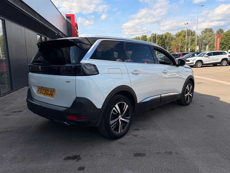 Peugeot 5008 1.5 Bluehdi Gt Eat8 White #3