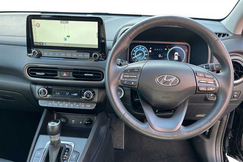 Hyundai Kona 1.6 Gdi Hybrid Ultimate Dct Black #4