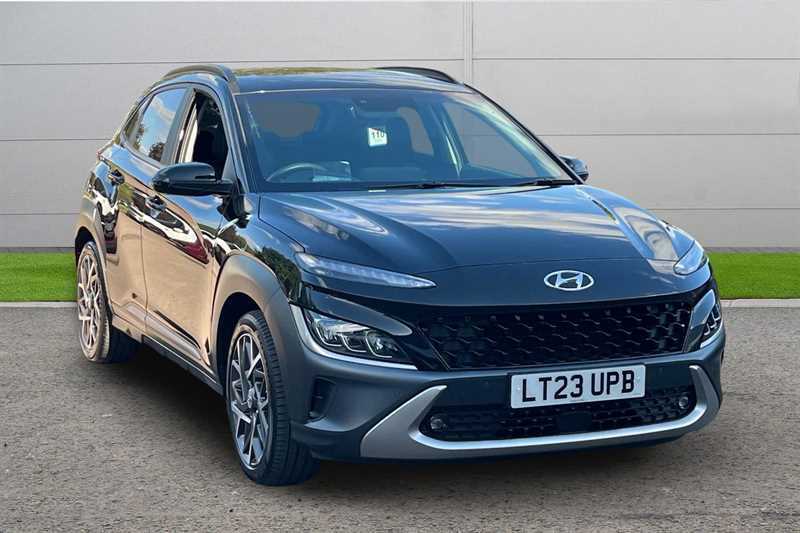 Hyundai Kona 1.6 Gdi Hybrid Ultimate Dct Black