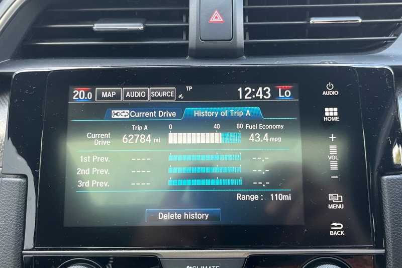 Honda Civic 1.5 Vtec Turbo Prestige Cvt White #6