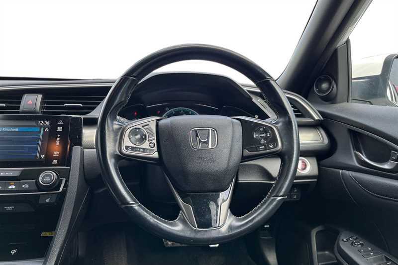 Honda Civic 1.5 Vtec Turbo Prestige Cvt White #4