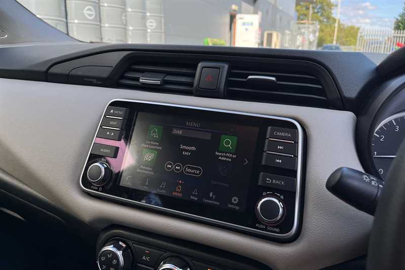 Nissan Micra 1.0 Ig-t 100 Tekna With Sat Nav And Bose Audio Silver #29