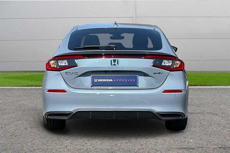 Honda Civic 2.0 H I-mmd Sport Hatchback Hybrid Ecvt White #7