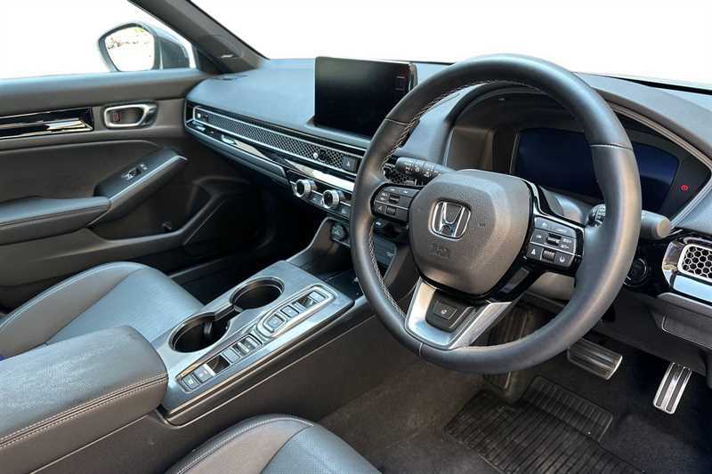 Honda Civic 2.0 H I-mmd Sport Hatchback Hybrid Ecvt White #13