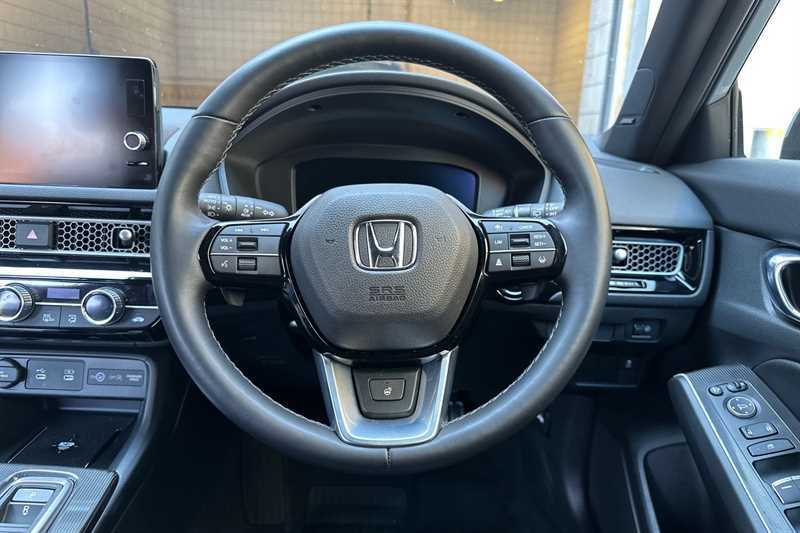 Honda Civic 2.0 H I-mmd Sport Hatchback Hybrid Ecvt White #11