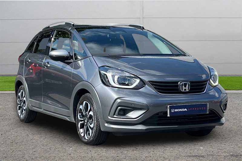 Honda Jazz 1.5 I-mmd Hybrid Crosstar Ex Ecvt Grey