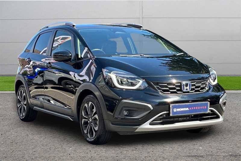 Honda Jazz 1.5 I-mmd Hybrid Crosstar Advance Ecvt Black