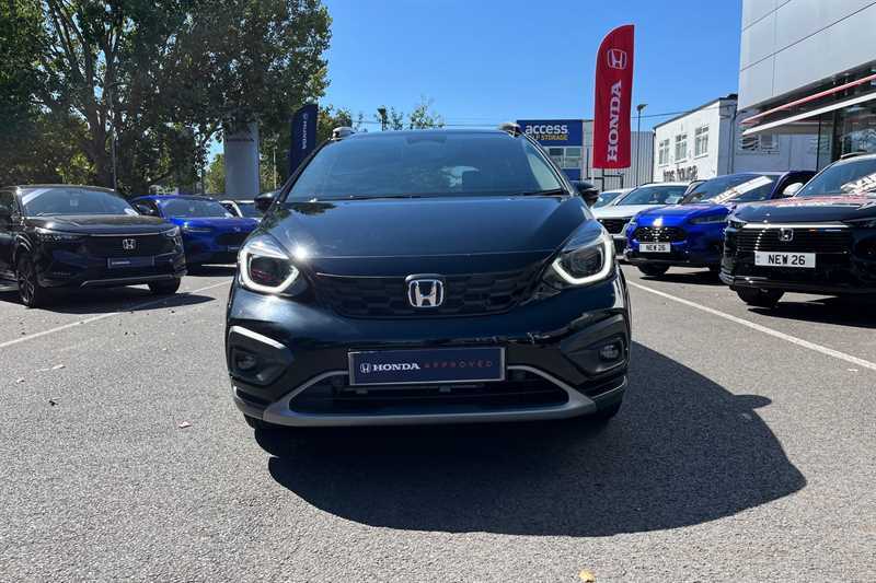 Honda Jazz Honda 1.5 I-mmd Hybrid Crosstar Ex Ecvt Hatchb White #21