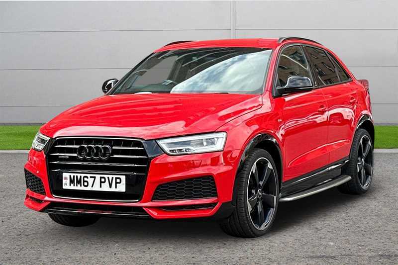 Audi Q3 2.0 Tdi Quattro Black Edition 5 Seat Family Black #10