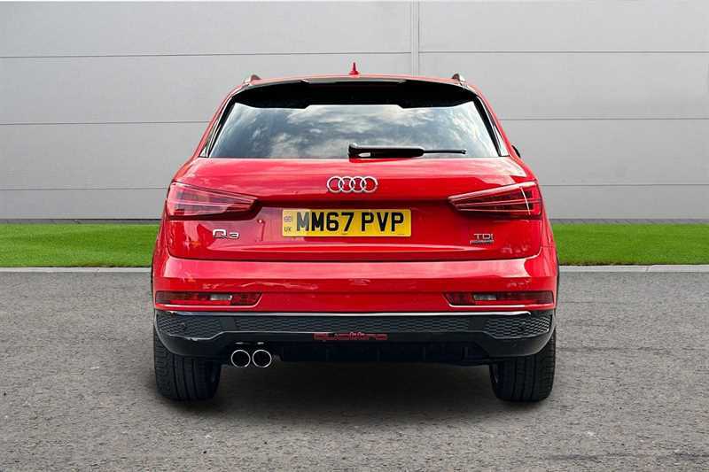 Audi Q3 2.0 Tdi Quattro Black Edition 5 Seat Family Black #7