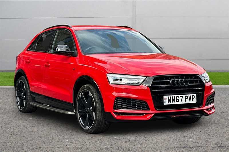 Audi Q3 2.0 Tdi 184 Quattro Black Edition S Tronic Red