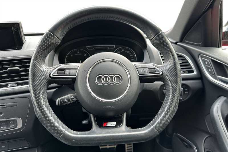 Audi Q3 2.0 Tdi Quattro Black Edition 5 Seat Family Black #13