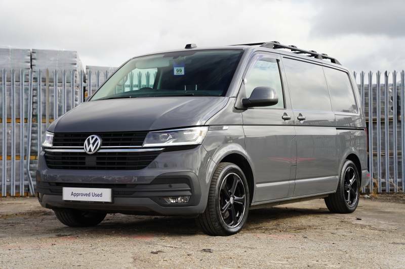 Volkswagen Transporter T28 Panel Van Highline Swb 110 Ps 2.0 Tdi 5Sp Manu Blue #34
