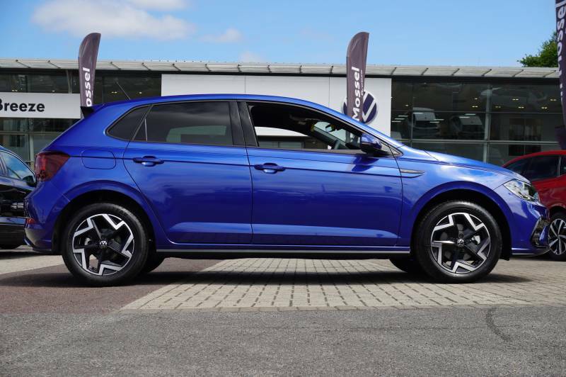 Volkswagen Polo Tsi 115 Dsg R-line Blue #4