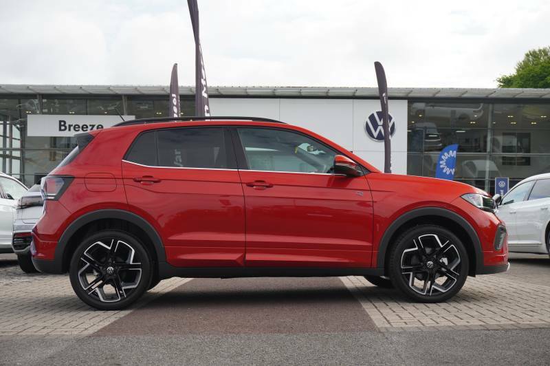 Volkswagen T-Cross Tsi 115 Dsg R-line Red #4