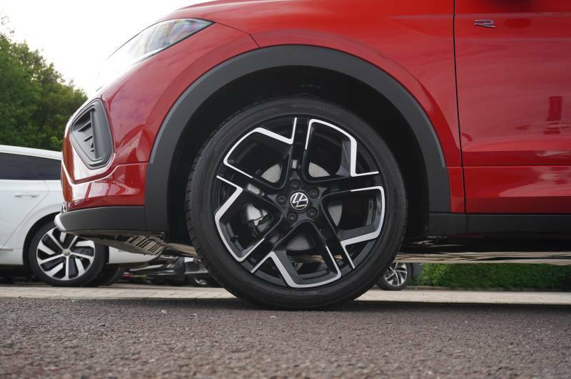 Volkswagen T-Cross Tsi 115 Dsg R-line Red #5
