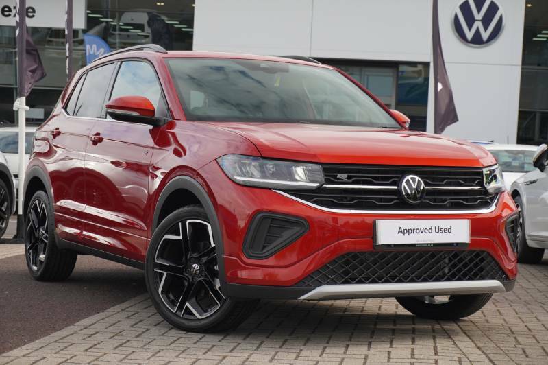 Volkswagen T-Cross Tsi 115 Dsg R-line Red