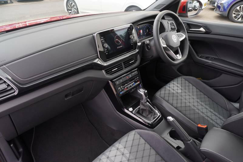 Volkswagen T-Cross Tsi 115 Dsg R-line Red #2