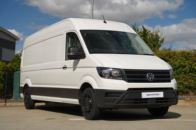 Volkswagen Crafter Cr35 Tdi 140Ps High Roof Van Commerce Plus Lwb White