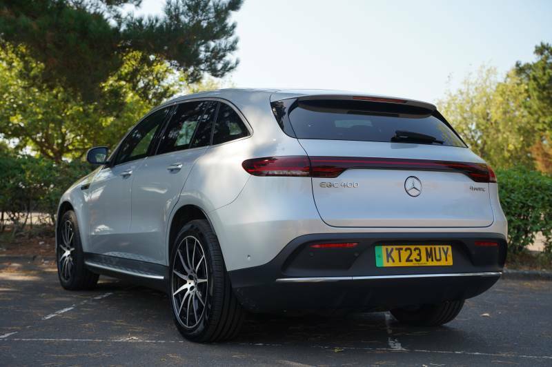 Mercedes-Benz EQC Eqc 400 80Kwh Amg Line Silver #2