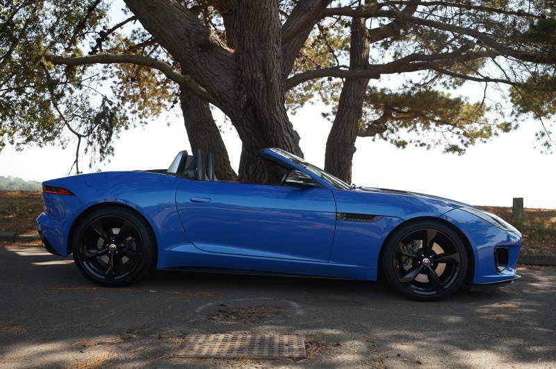 Jaguar F-Type R-dynamic Blue #4