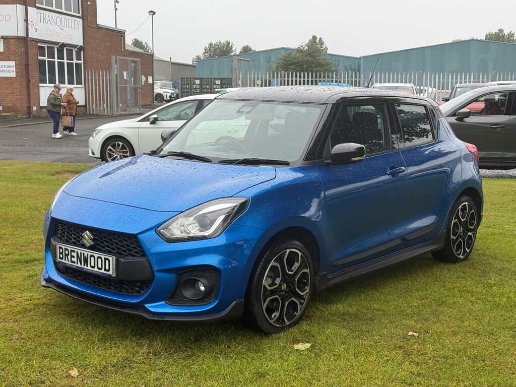 Suzuki Swift 1.4 Boosterjet Mhev Sport Hatchback Hyb Blue #3