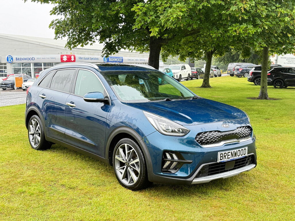 Kia Niro 1.6 Gdi 4 Suv Hybrid Dct Euro 6 Ss PK70KTN Blue