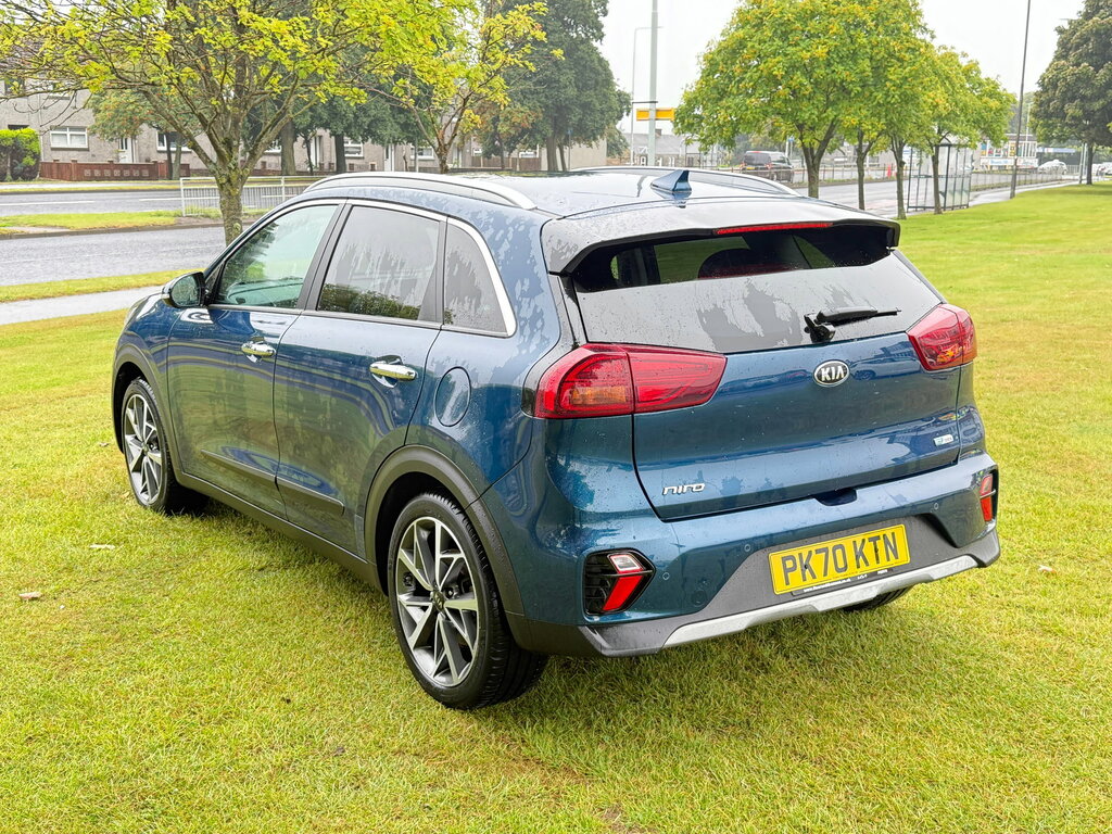 Kia Niro 1.6 Gdi 4 Suv Hybrid Dct Euro 6 Ss PK70KTN Blue #4
