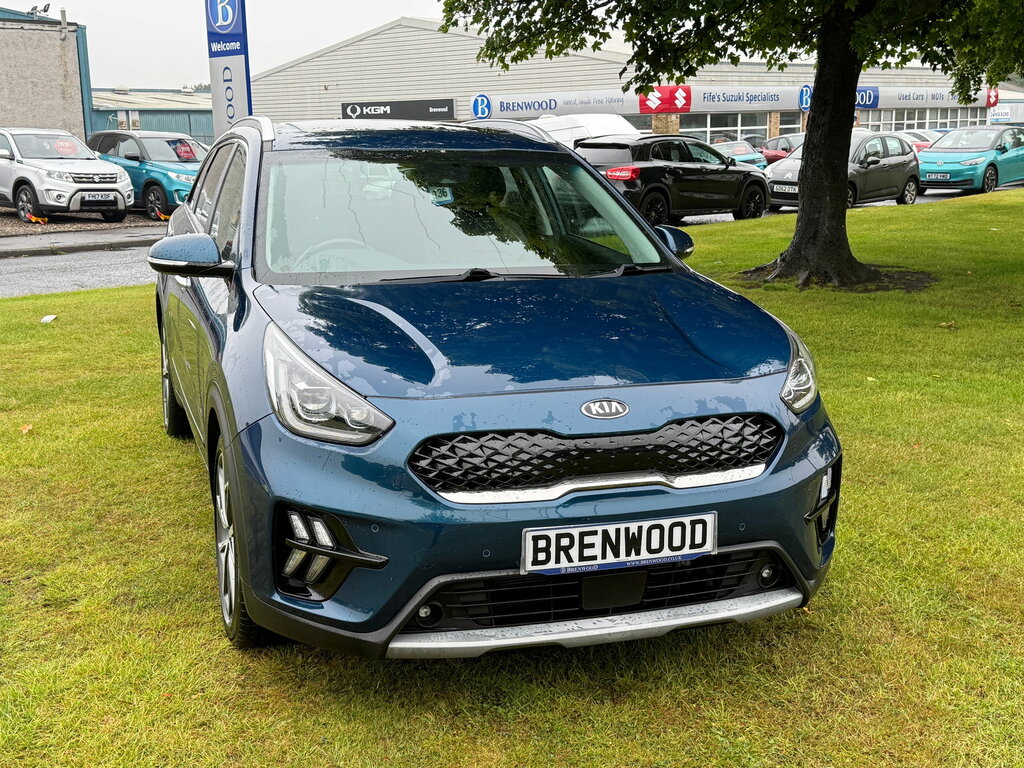 Kia Niro 1.6 Gdi 4 Suv Hybrid Dct Euro 6 Ss PK70KTN Blue #2