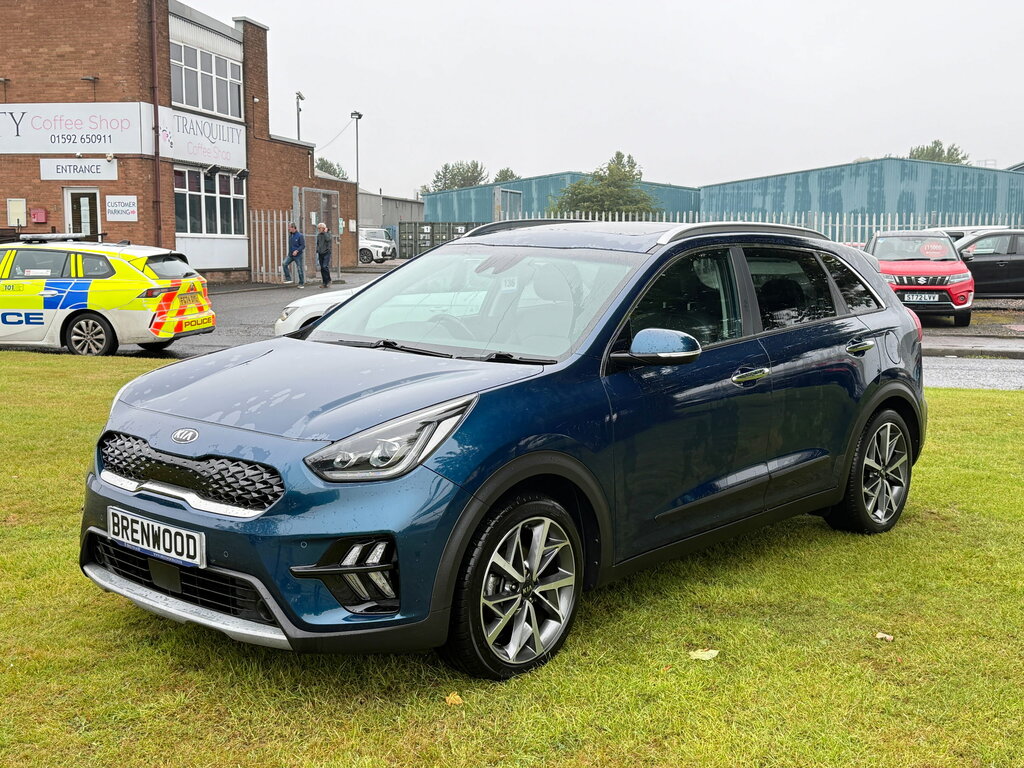 Kia Niro 1.6 Gdi 4 Suv Hybrid Dct Euro 6 Ss PK70KTN Blue #3