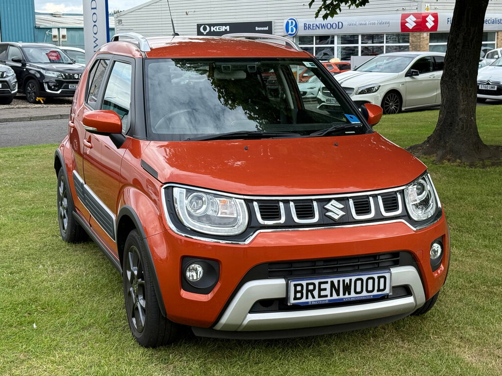 Suzuki Ignis 1.2 Dualjet Mhev Sz5 Hatchback Hybrid C Orange #3