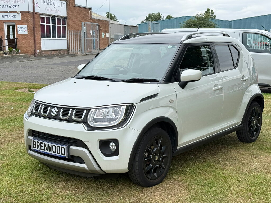Suzuki Ignis 1.2 Dualjet Mhev Sz-t Hatchback Hybrid White #3