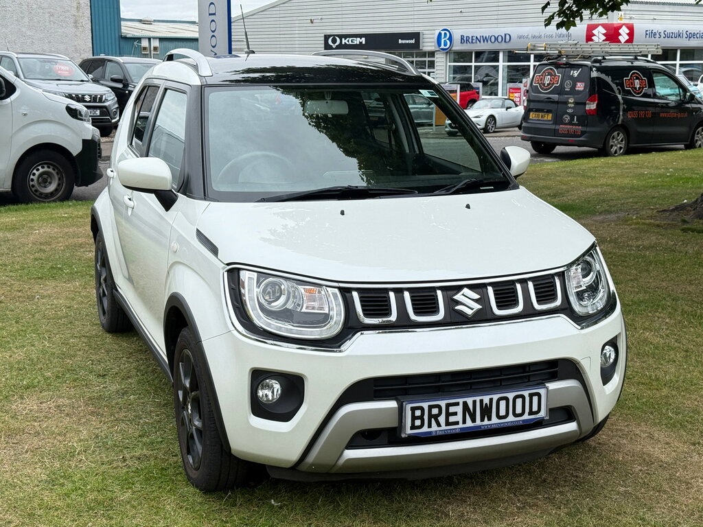 Suzuki Ignis 1.2 Dualjet Mhev Sz-t Hatchback Hybrid White #2
