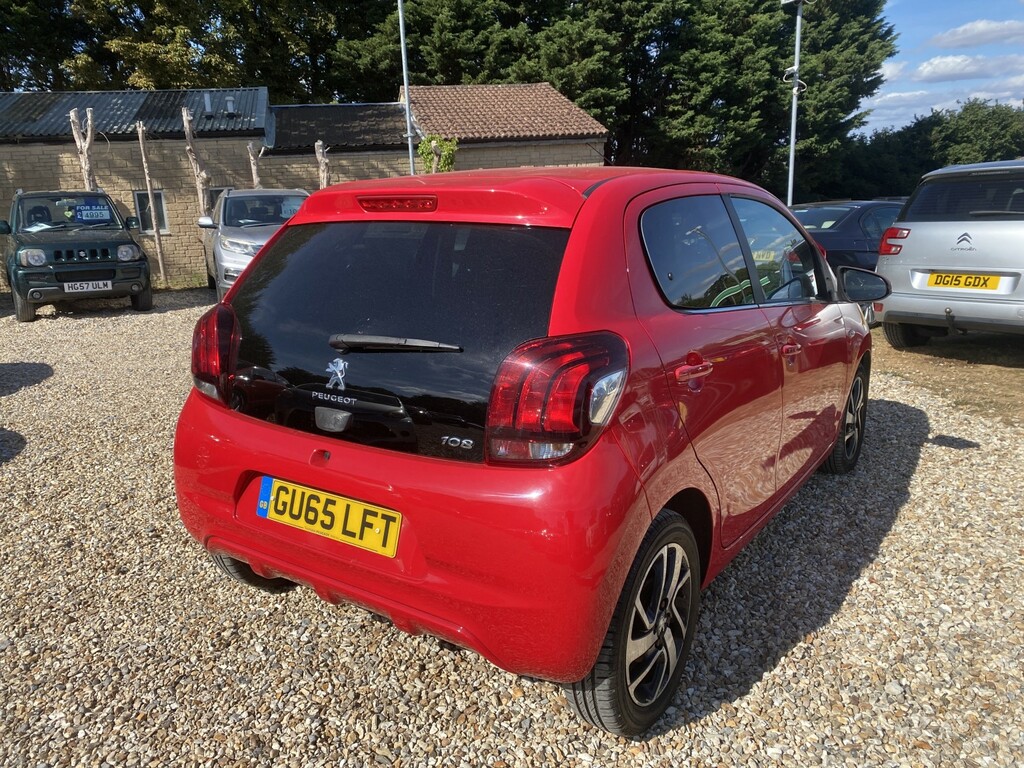 Peugeot 108 1.2 Puretech Allure Red #4