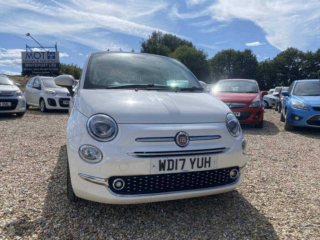 Fiat 500 1.2 500 My17 1.2 69Hp Lounge White