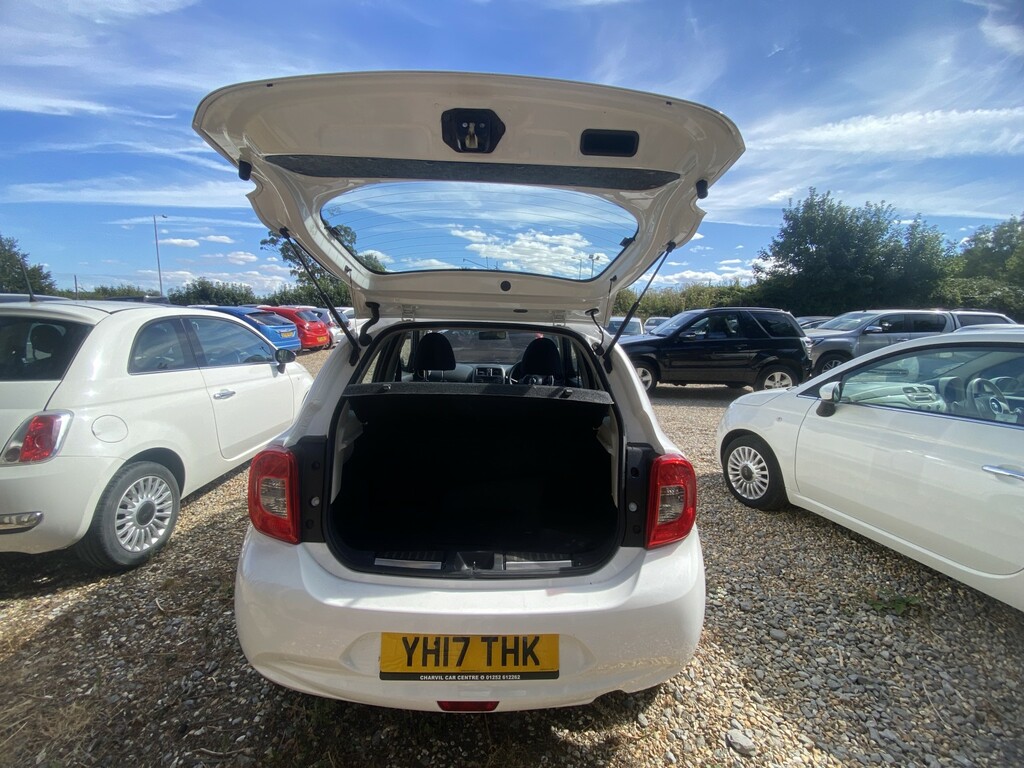 Nissan Micra 1.2 Vibe White #4