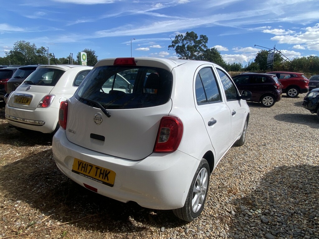 Nissan Micra 1.2 Vibe White #3