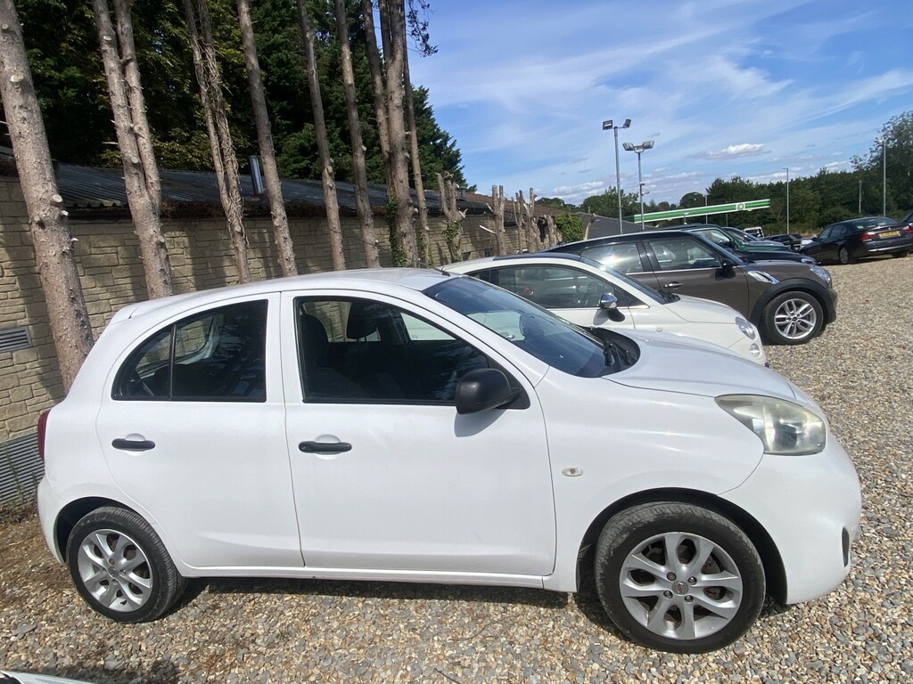 Nissan Micra 1.2 Vibe White #2