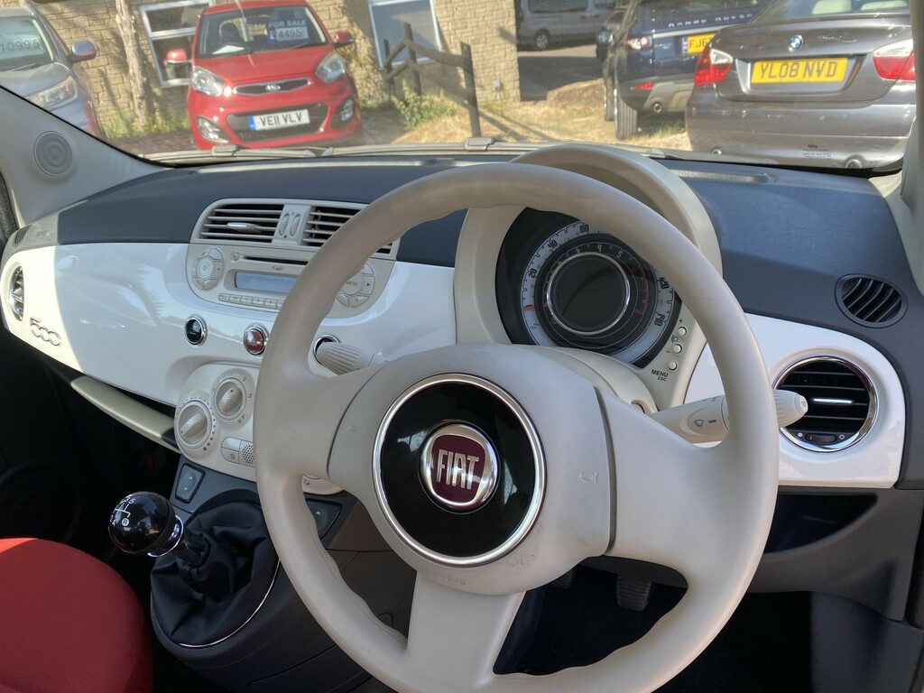 Fiat 500 1.2 Pink Convertible Euro 5 69 Pink #5