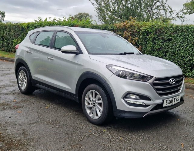 Hyundai Tucson 1.7 Crdi Blue Drive Se Suv Euro Silver #2