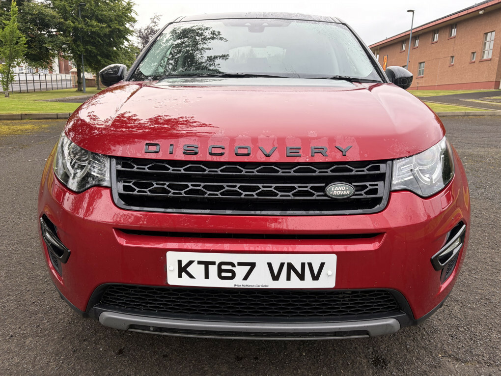 Land Rover Discovery Sport Black Hse Sd4 Red #5