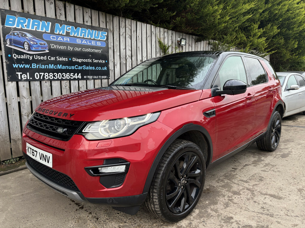 Land Rover Discovery Sport Black Hse Sd4 Red #2